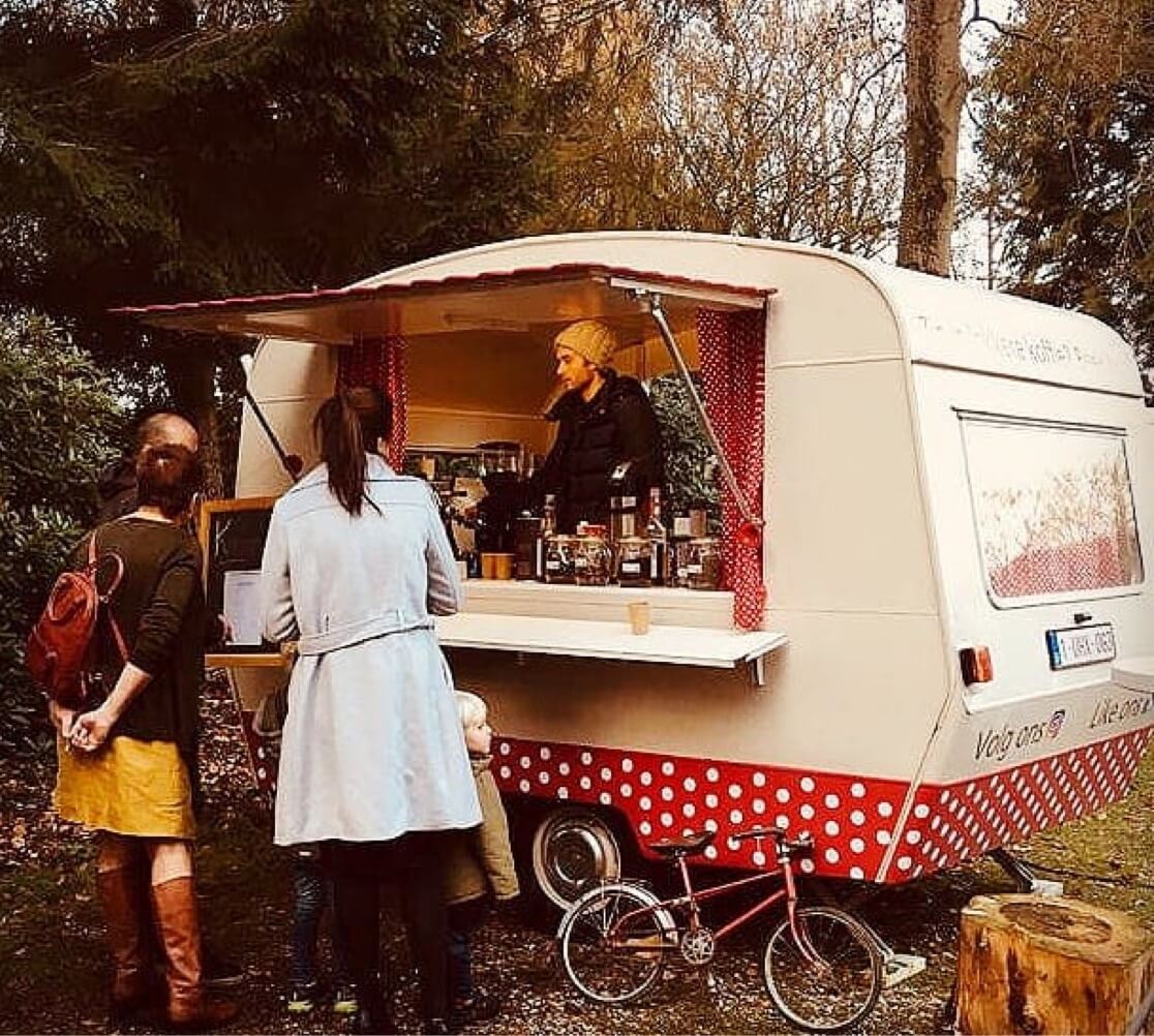 kaffee velo koffie mobiele koffiebar gent