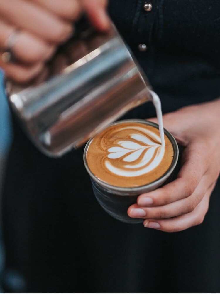 Barista latte art cursus